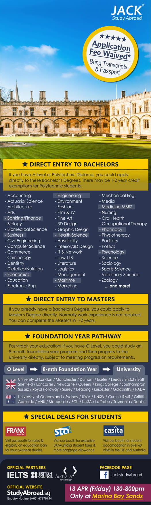 global university expo 2018 april
